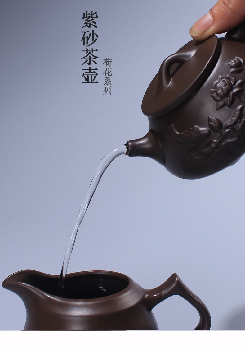 Single pot of household contracted and I ceramic tea pot - ceramics kung fu tea set a Single creative teapot tea tea