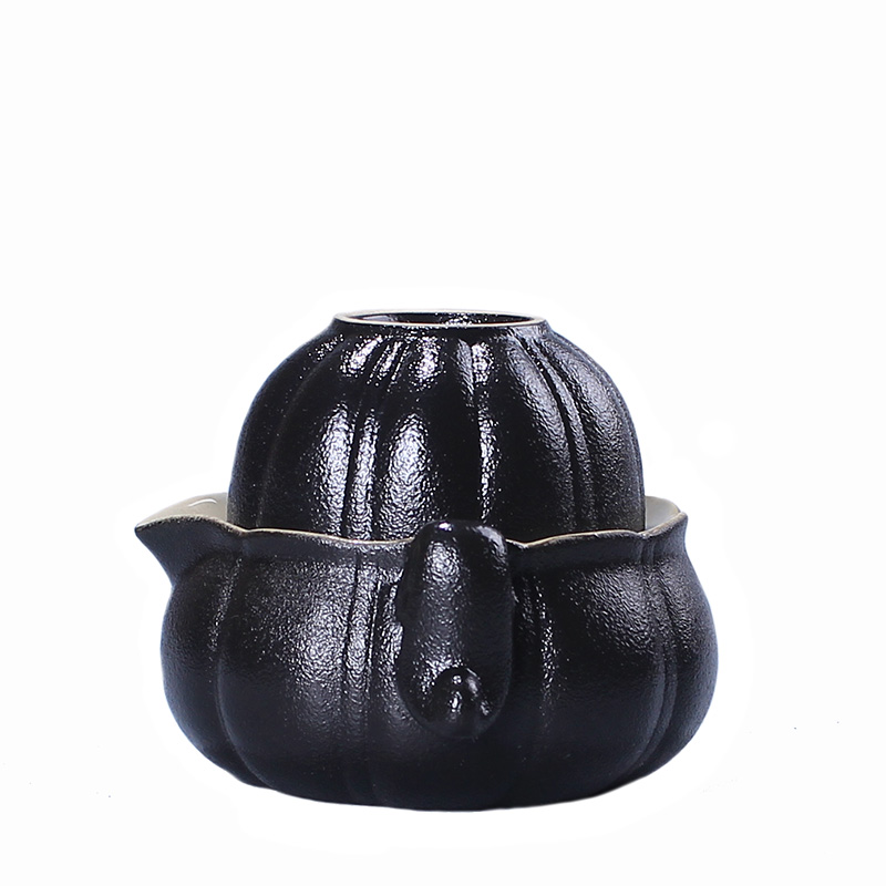 Portable ceramic crack cup travel single is suing household contracted a pot of tea sets tea pot kung fu