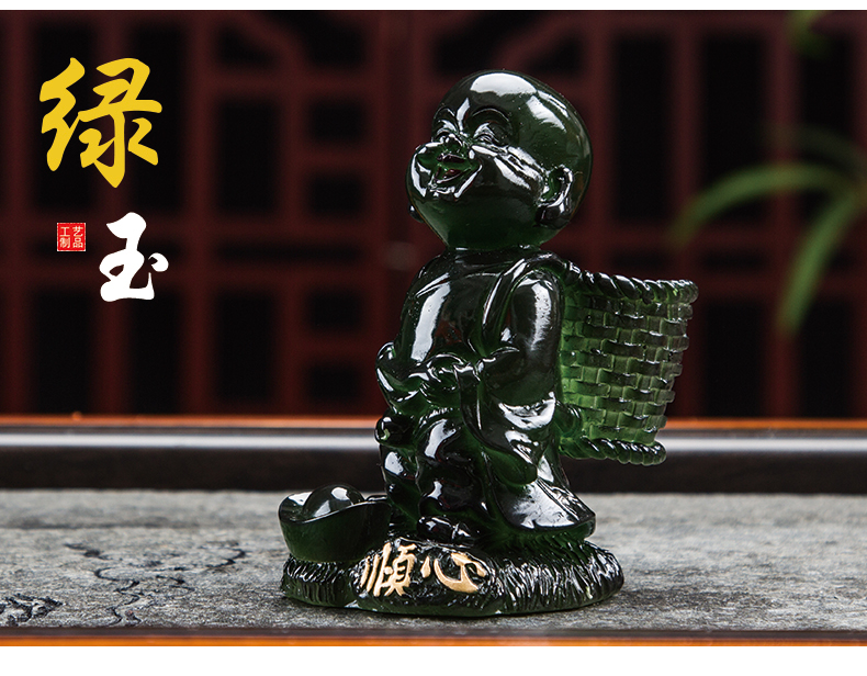 Pet creative lucky child urine discoloration tea to keep water the young monk tea tray was furnishing articles play boutique tea tea accessories