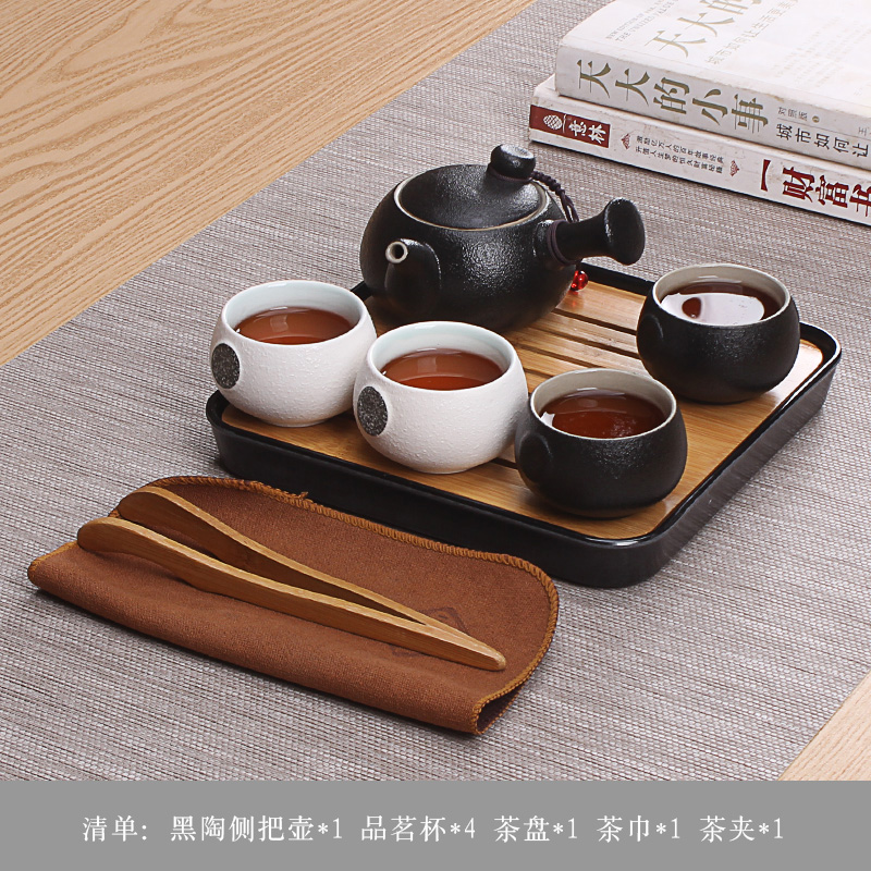 Travel tea sets portable crack cup home tea cup teapot ceramic mini is suing tourism kung fu