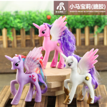 Cake Pendulum beautifully flying small horse paparazzi cake baking decoration sweet table swing piece model cartoon hand office