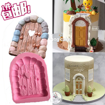 Door chocolate mold construction door Mold Castle door mold silicone mold court door mold