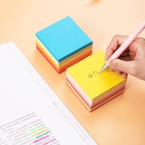 Deli 21713 Крупная бумага 400 кусочков цветной бумаги Удобно, простая креативная бумага для оригами, полная блокнота, подписанная бумага с одной ценовой цвето