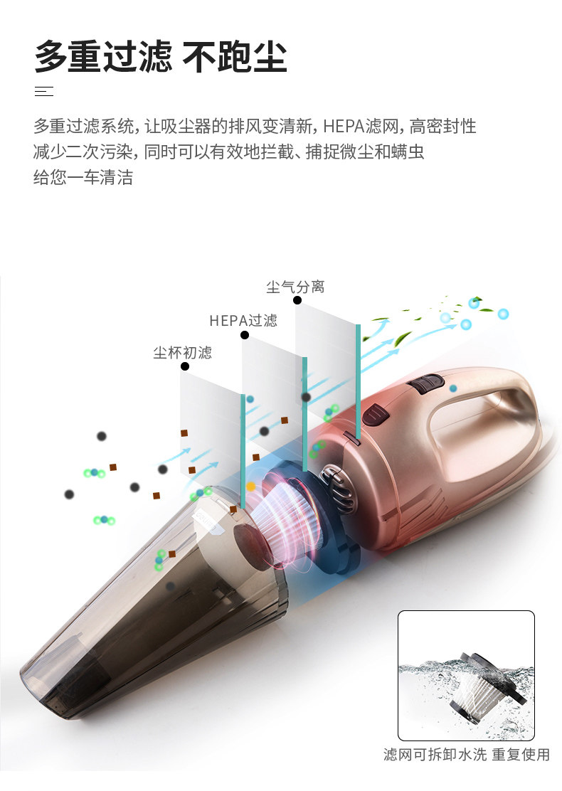 得力工具车载吸尘器车用小型汽车车内强力专用两用手持式吸力大 得力工具车载吸尘器车用小型汽车车内强力专用两用手持式吸力大