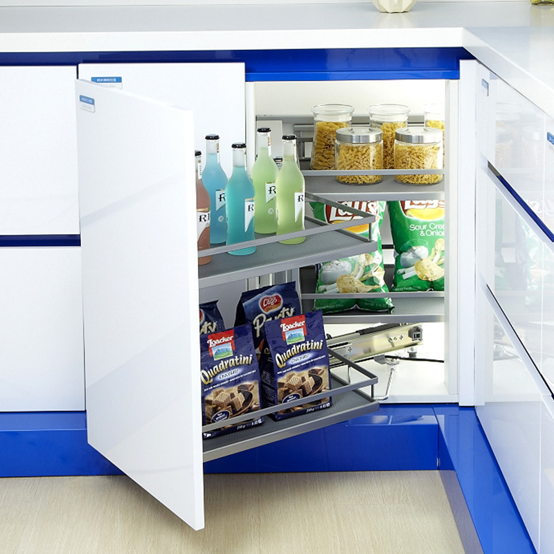 Uniihopper Cubo Hardware Kitchen Small Monster Pull Basket Corner Pull Basket Buffer Pull Basket