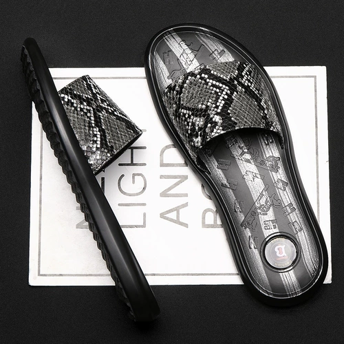 Slipper Men xia ins Fun 鲂 饬 饬      кожа