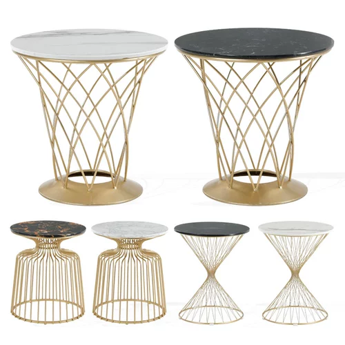 Интернет-магазин знаменитостей, журнальный столик, простой диван, приставной столик, угловой столик, балкон, железный свет, роскошный скандинавский мрамор, маленький столик для отдыха