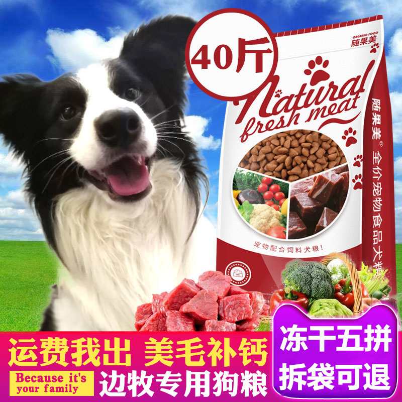 Border Collie Special Dog Food for Puppies and Adult Dogs, 20kg Pack, 20kg, Calcium Supplement, Beautifying Coat, Border Collie, Large Breed Dog, Border Collie Sheepdog Border Collie Special Dog Food for Puppies and Adult Dogs, 20kg Pack, 20kg, Calcium Supplement, Beautifying Coat, Border Collie, Large Breed Dog, Border Collie Sheepdog
