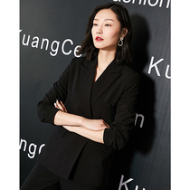 Formal professional suit jacket womens autumn new Korean fashion temperament suit two-piece OL interview work clothes