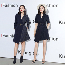 Career Tandem Dress Spring 2022 New Cashiers Slim Goddess Van Ol Temperament Fashion Suit Skirt Workwear