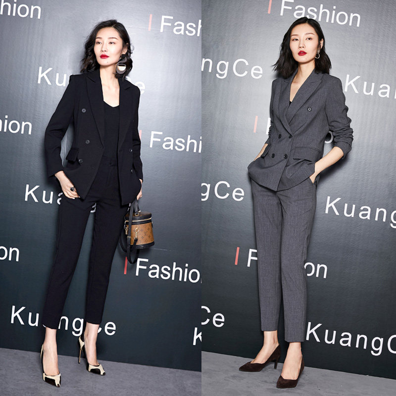 2021 autumn suit suit women's fashion professional suit ol small suit formal temperament interview work suit jacket