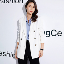 Small suit jacket female Korean version Fashion casual 100 Lapped Temperament Thin 2022 Spring new career Western-style suit Single West