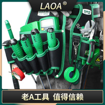 Old a tool running bag canvas electrical package repair running bag multifunctional hanging bag small thick household kit