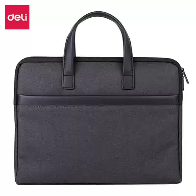 (100 free customization) Daili 63751 briefcase pen electric company business meeting a4 Portable information bag black file advertising bag large capacity storage file bag