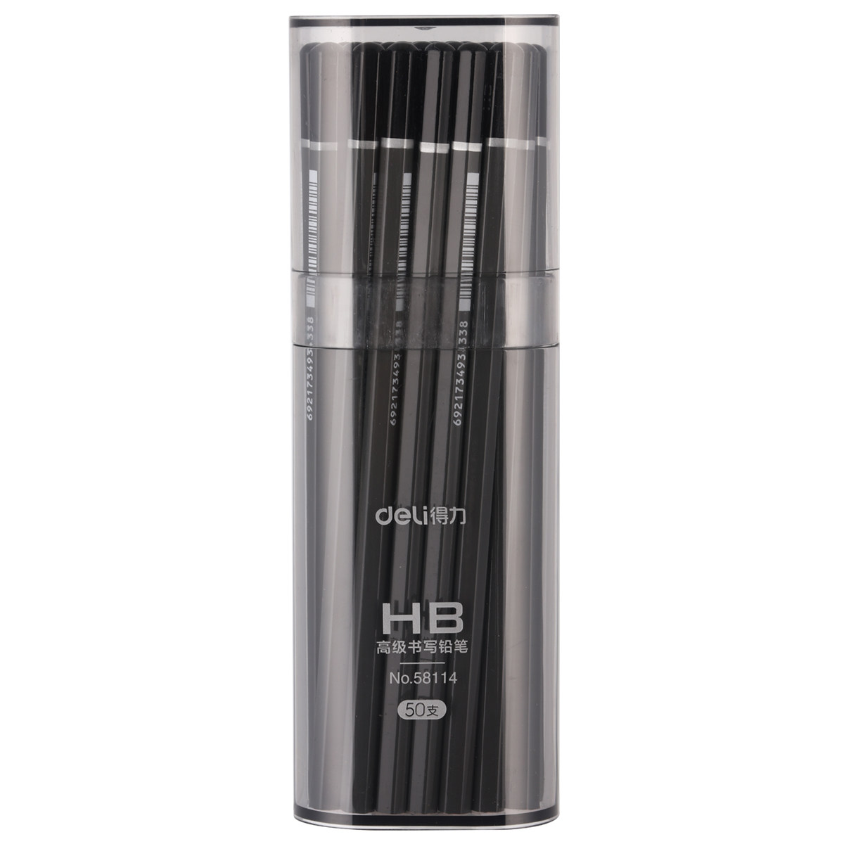 Able 58114 linden pencil hexagonal HB lead pencil case loaded with high group writing drawing pencil log drawing sketching student office painting Pencil Stationery supplies Wholesale