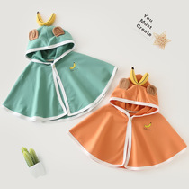 Baby Little Cloak Cape Autumn Clothing Baby Outside Windproof Shawl Cape baby Wind-proof jacket Childrens spring and autumn clothes