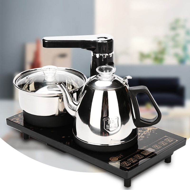 Tao Shang reciting a four-in-one induction cooker Boiling Water Teapot Electric Hot Tea Stove Accessories Fully Automatic Water Pumping Induction Cooktop Tea Tray-Taobao