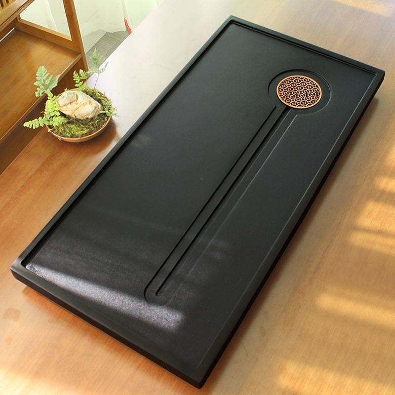 Tao Shangyin Modern Whole Natural Wujin Stone Tea Tray Simple Kung Fu Tea Set Household Small Tray Tea Sea