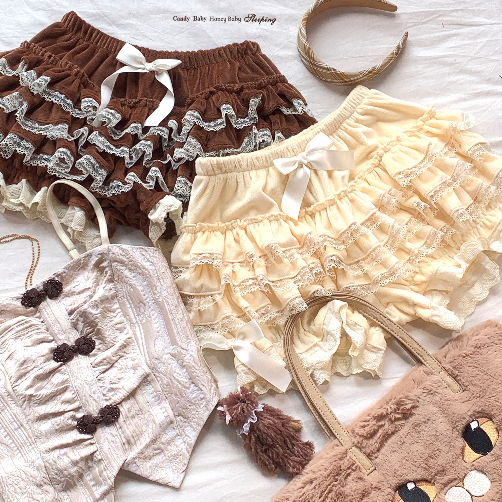 *sleepingdoll ручной работы * тыква сын бархат Слой торт осень и зима версия тыква брюки 