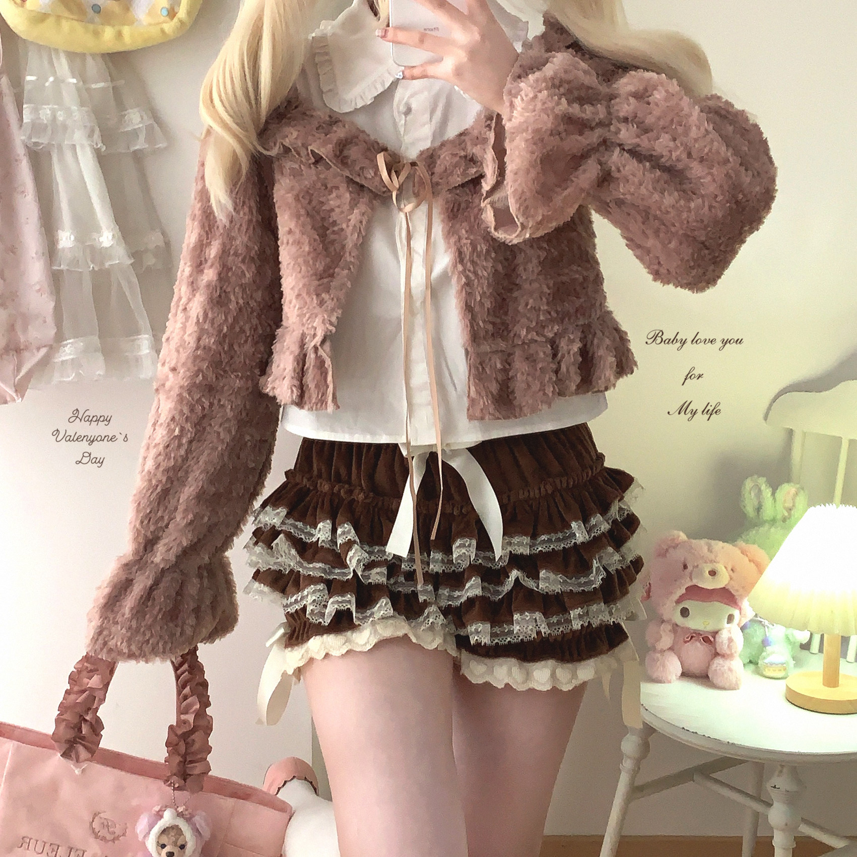 *sleepingdoll ручной работы * тыква сын бархат Слой торт осень и зима версия тыква брюки 