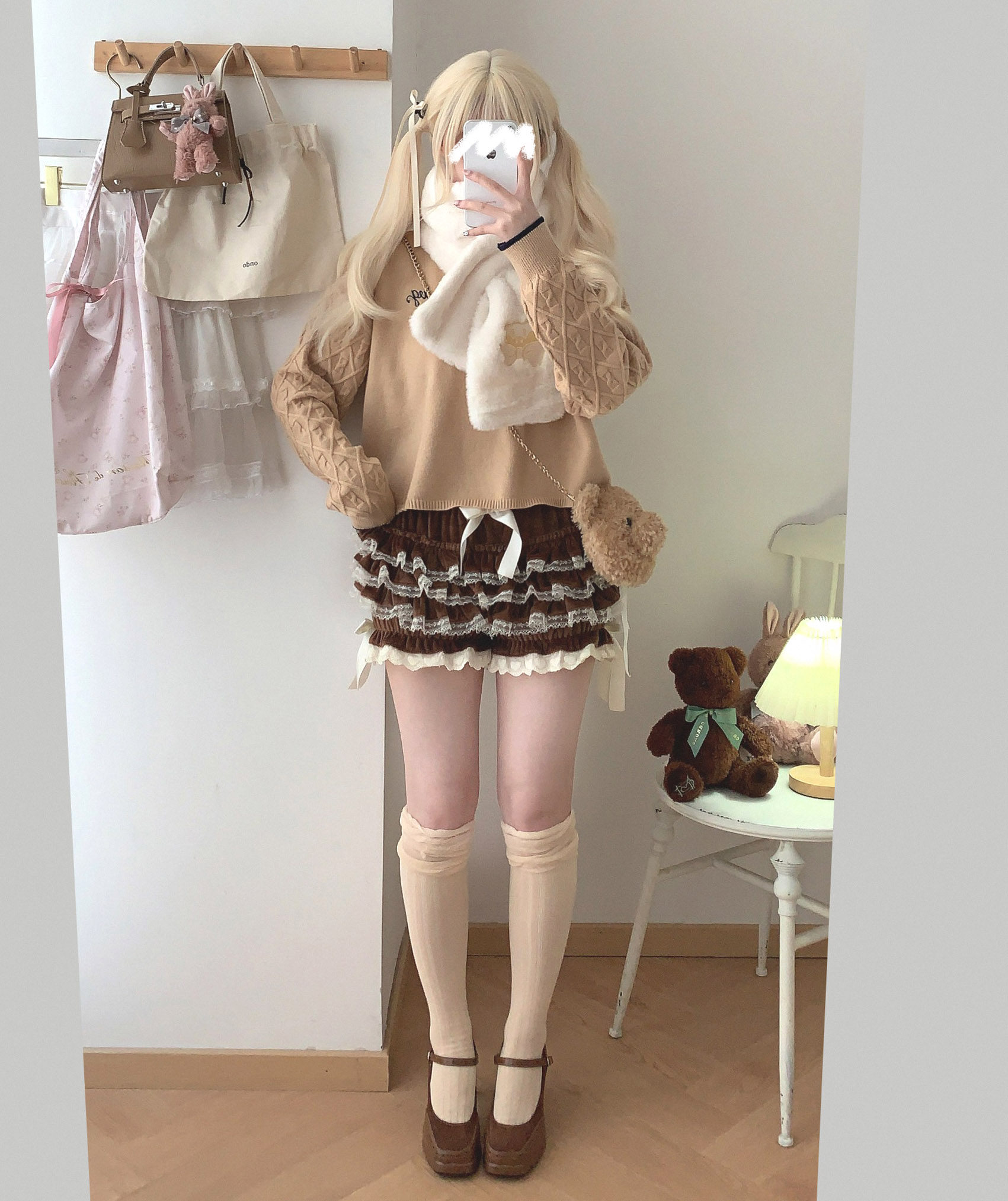 *sleepingdoll ручной работы * тыква сын бархат Слой торт осень и зима версия тыква брюки 