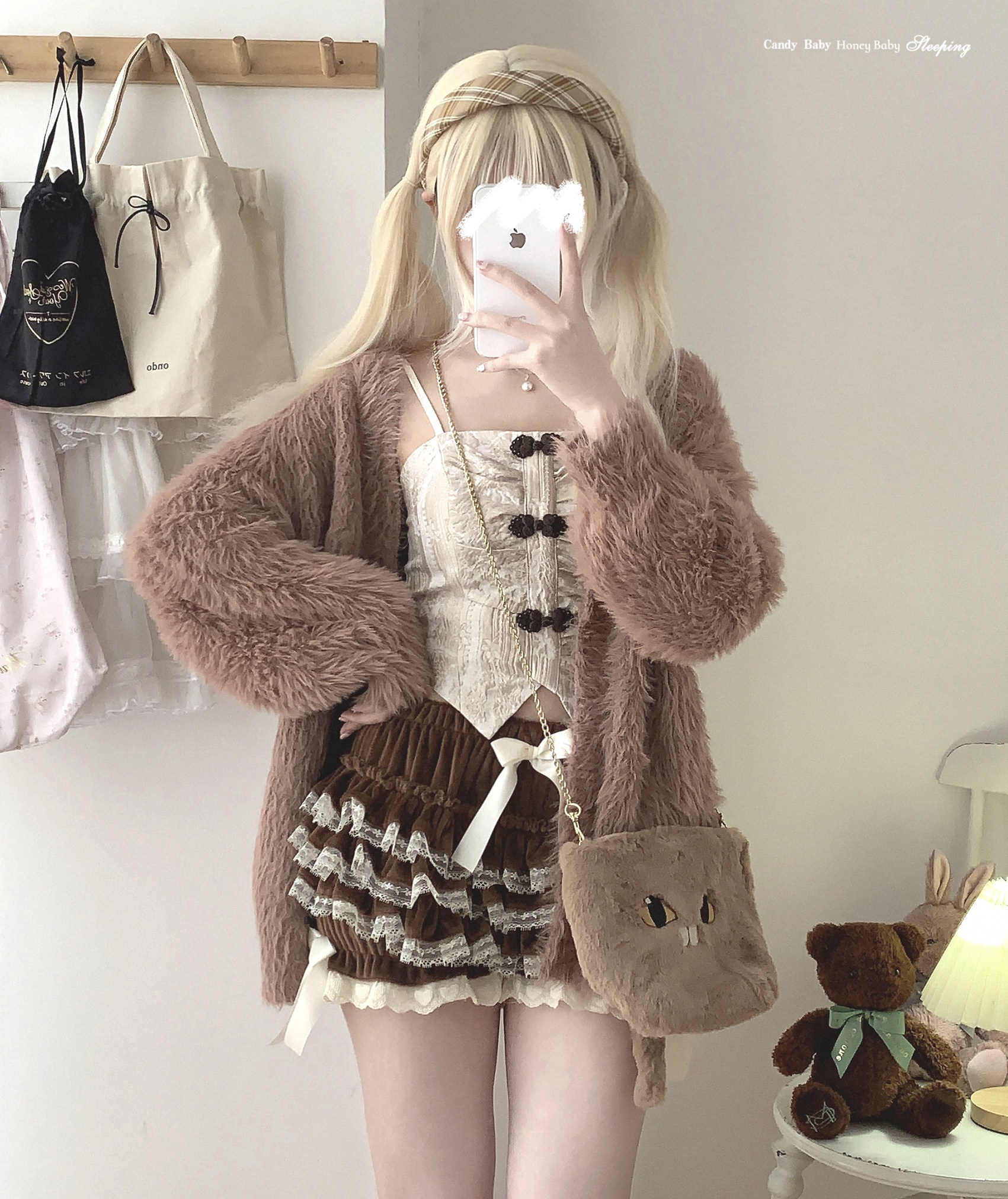 *sleepingdoll ручной работы * тыква сын бархат Слой торт осень и зима версия тыква брюки 