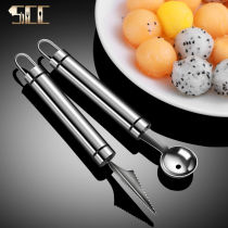 Round Spoon Dig Fruit Ice Cream Balls Dig Spoons Watermelon Spoon Round Balls Dig Round of Round Ice Cream