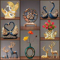 Furnishings decorated red wine racks Pendulum Pieces Light Extravaganza New House Family Home Furnishing Accessories Living Room Modern