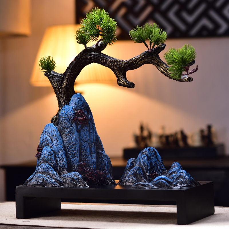 Creative Living Room Wine Cabinet Swing Piece Room Arrangement Furnishing Office Interior Desk Decoration Desk Craft Gift Hem