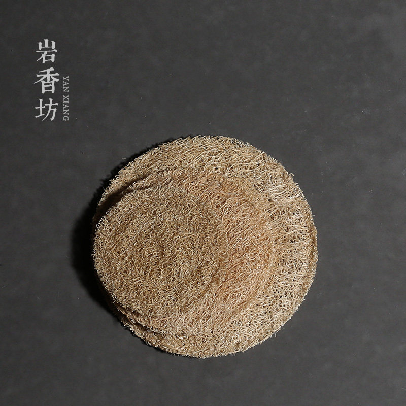 Rock Chamfong Kung Fu Tea Ceremony Tea Set Accessories Tea Mat Silk Melon Rattan Cup Mat Teapot Cushion Heat Insulation Mat Tea Set Spare Parts