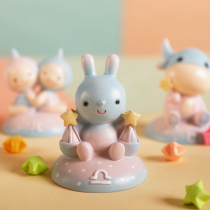 Small fresh swing pieces Ins creativity cute 12 Constellation Teen Hearts Childrens Room Desktop Home Accessories Furnishing