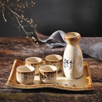 Brand Day style and winery Wine Pot Wine Glass Clear Wine With ceramic creative glaze Lower color Japanese wines