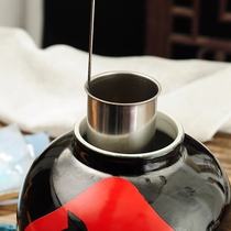 Brand ceramic large wine cylinder 10 20 cattan for domestic 50100 catchers 200 catchers seal