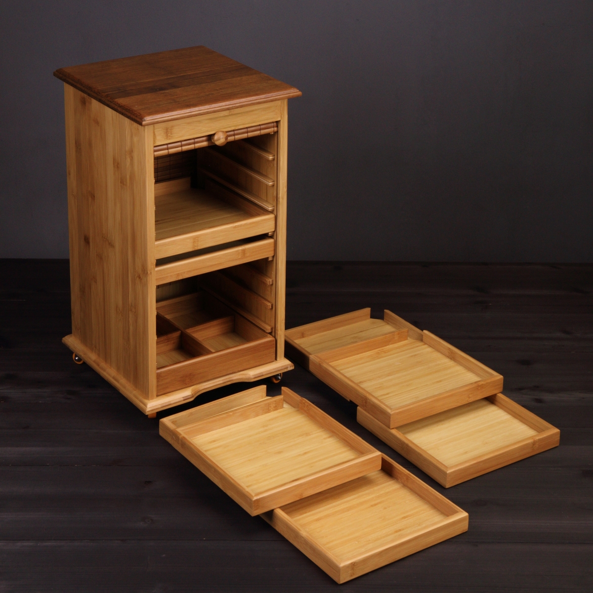 Association between bamboo multilayer drawer boxes of pu - erh tea storage cabinet tea cake tea ano deposit ark of sect tea tea