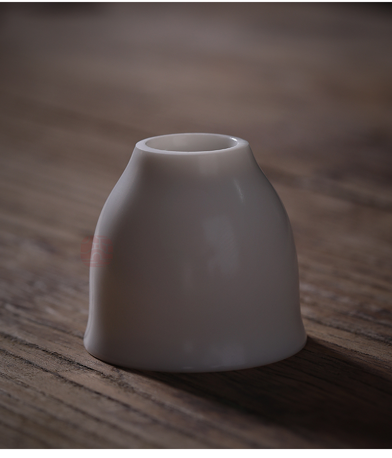 Jiangnan kung fu tea cups past suet jade small jin ling ceramic tea cup sample tea cup Japanese small individual cups