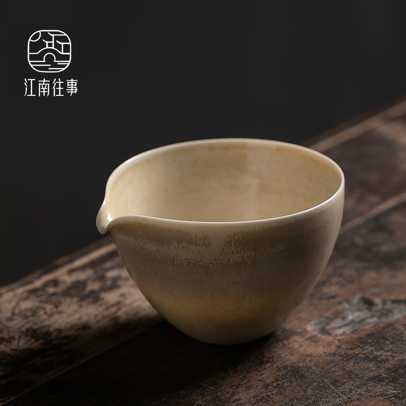 Jiangnan past points fair keller of tea ware ceramic checking firewood kunfu tea tea tea cup and a cup of tea sea