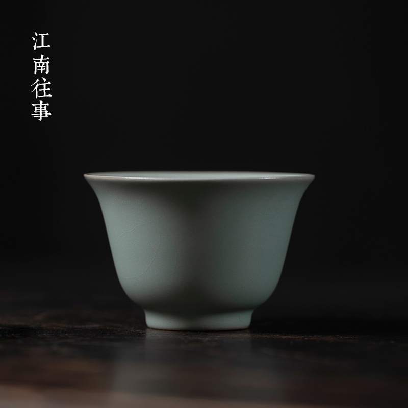 Jiangnan past your up kung fu small bowl ceramic tea cups tea cup to open the slice the porcelain sample tea cup, master cup