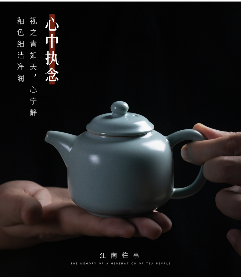 Jiangnan past your porcelain shamrock respecting virtues pot of kung fu in the teapot red ceramic tea set on your up single pot teapot