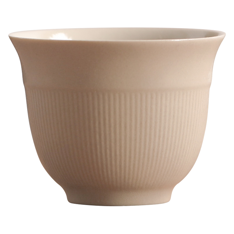 Jiangnan plant ash past small ceramic cups kung fu tea tea sample tea cup single master cup a cup of tea cup