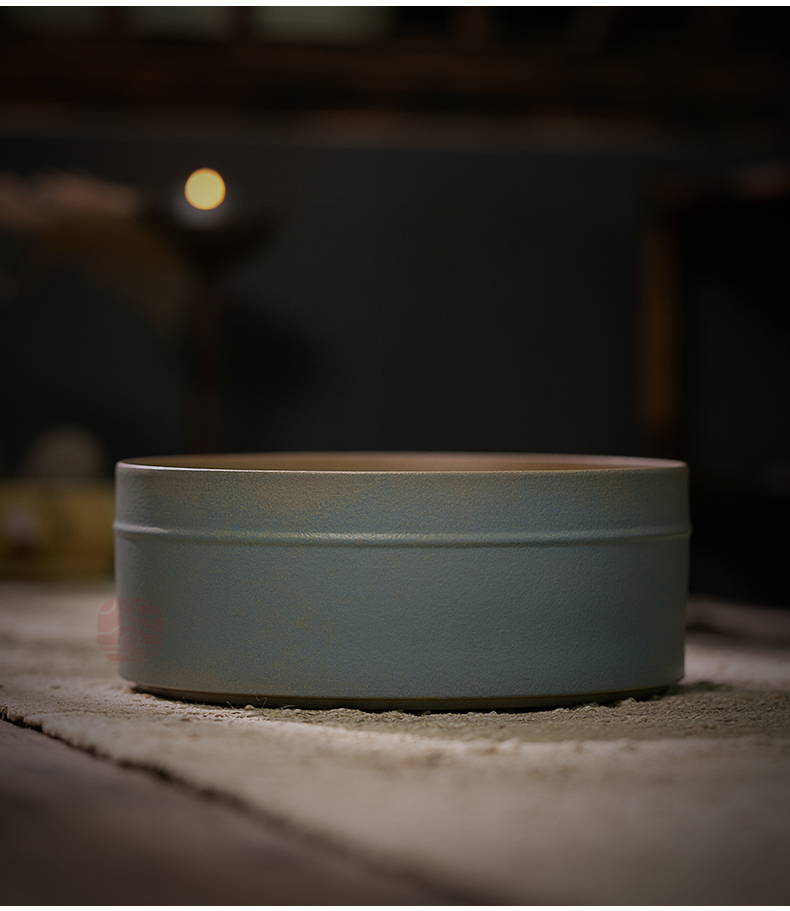 Jiangnan past kung fu tea set suit fool ceramic coarse pottery teapot household contracted a whole set of new Chinese style