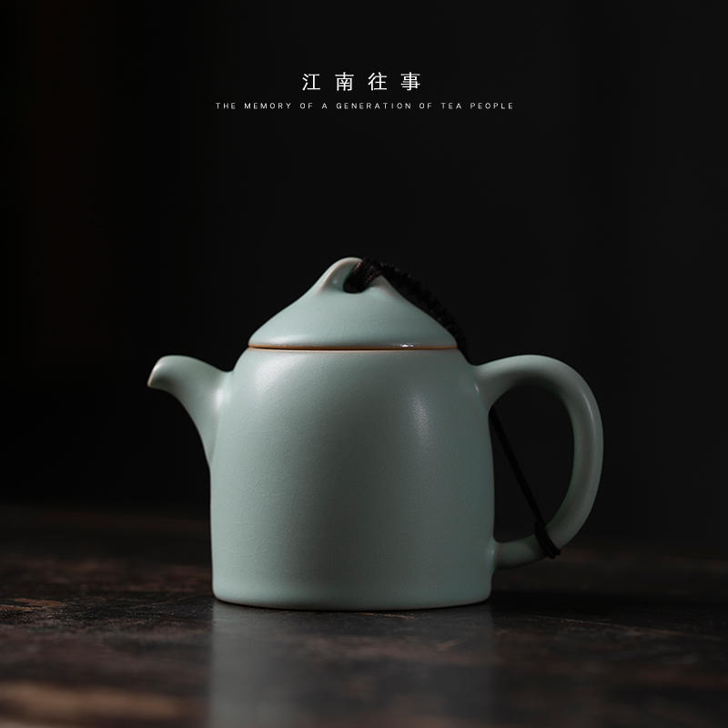 Jiangnan kung fu little teapot past your up drive home checking ceramic teapot shih black tea pot of single pot