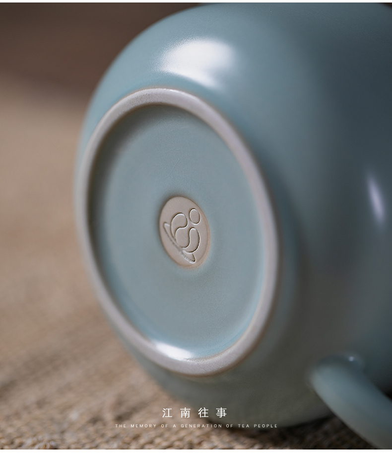 Jiangnan past your porcelain shamrock respecting virtues pot of kung fu in the teapot red ceramic tea set on your up single pot teapot