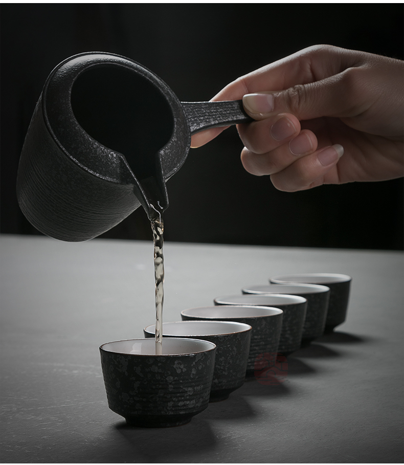 Jiangnan past household new Chinese style tea tray was dry terms cups of black tea set travel kung fu tea "bag