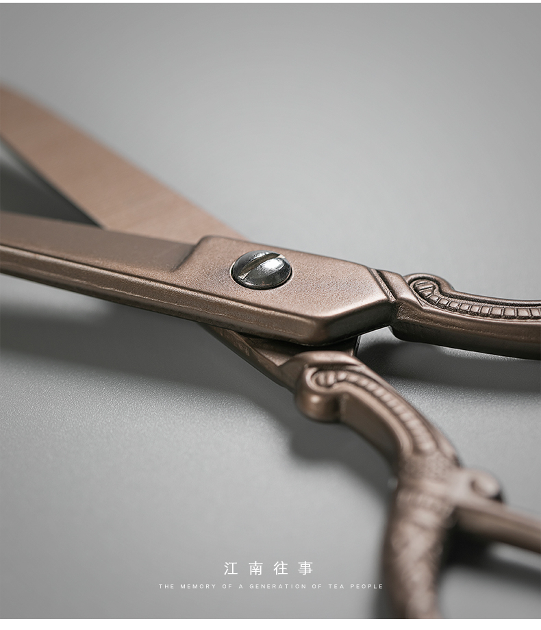 Jiangnan Past Tea Tea Bag Bag Kéo nhỏ Titanium Tea Cut Kung Fu Tea Set Trà Nghi lễ Trà - Trà sứ ấm pha trà thủy tinh