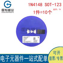 Semiconductor SMD voltage regulator 1N4148 SOD-123 package screen printing T4 new spot