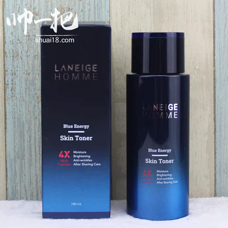 New Lange Men của Deep Sea Renewable tái tạo toner 4 dưỡng ẩm chống nhăn sau khi cạo râu chăm sóc Hàn Quốc chính hãng chăm sóc da sữa rửa mặt oxy than hoạt tính