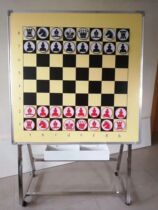 1 meter Chinese chess magnetic magnetic teaching board Chinese chess Chess chess lecture board hanging plate