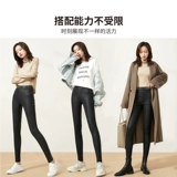 Демисезонные утепленные черные леггинсы, штаны, приталенный эластичный карандаш, 2020, высокая талия