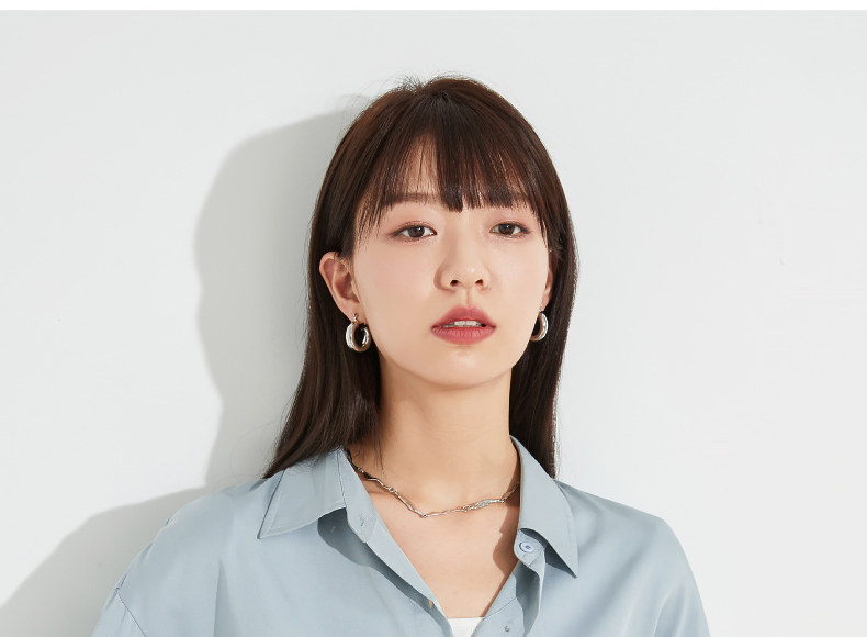 Осенняя рубашка, белая куртка, V-образный вырез, свободный крой, французский стиль 