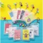 Cartoon Keychain Thẻ trong suốt Đặt thẻ Bus Rice Thẻ sinh viên ID Kiểm soát truy cập xe buýt Bìa thẻ giao thông shop ban day deo the